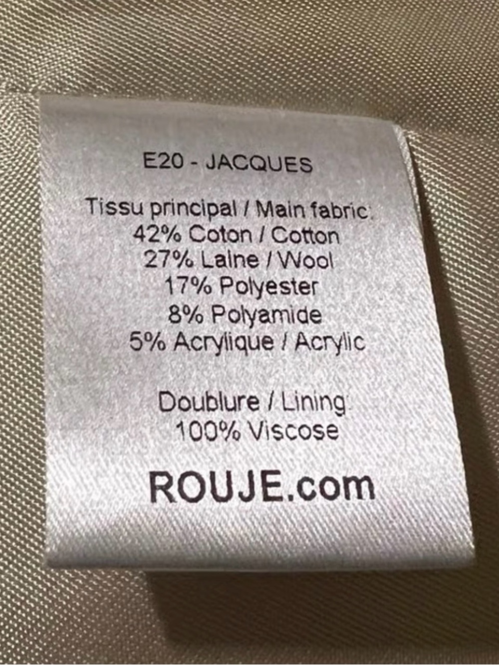 Rouje Jacques Blazer - Picture 9 of 11